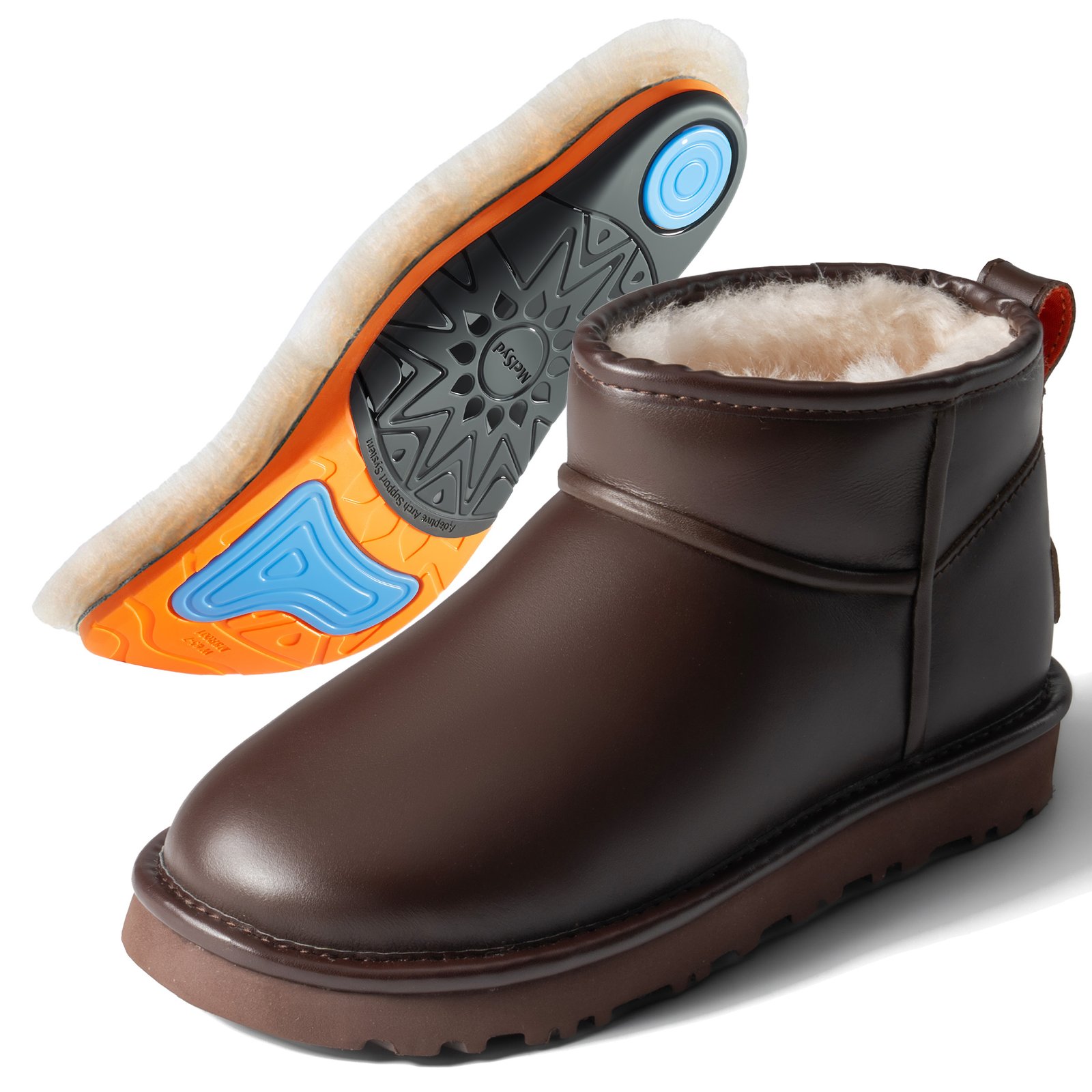 Sheepskin Arch Support Classic Ultra Mini Boots - Image 1