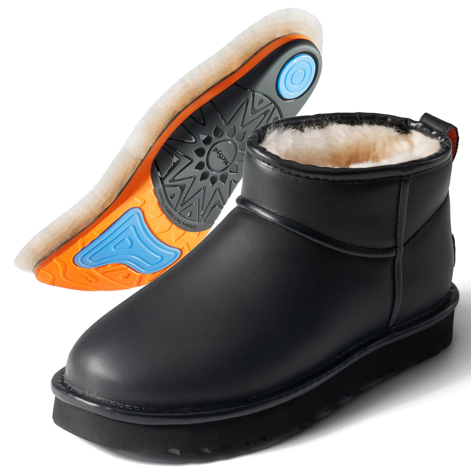 Sheepskin Arch Support Classic Ultra Mini Boots - Image 1