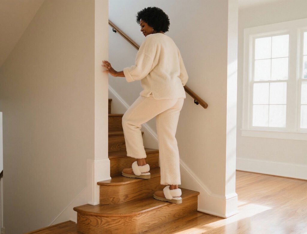 Removable Elastic Sheepskin Strap 2-way Wear