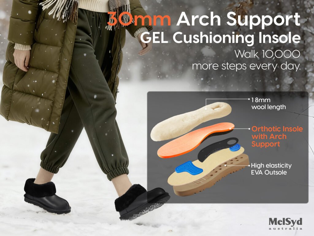 30mm GEL arch support insole for flat feet