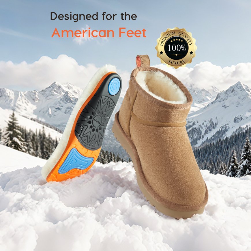 MelSyd-arch-support-sheepskin-mini-boots-chestnut