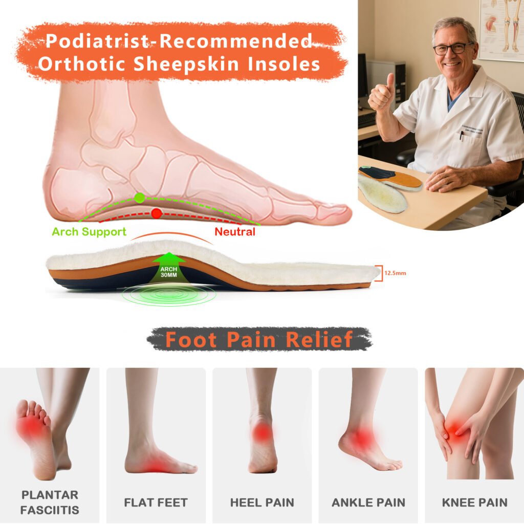 Traditional flat sheepskin boots vs foot alignment issues